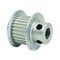 B&B Manufacturing 28-2P09-6FA3, Timing Pulley, Aluminum, Clear Anodized,  28-2P09-6FA3 - alternate 2